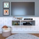 Nicho para Quarto Infantil Bramov Móveis Cinza Cristal Nicho para Quarto Infantil Bramov Móveis Cinza Cristal