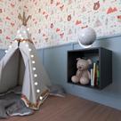 Nicho para Quarto Infantil Bramov Móveis Preto Nicho para Quarto Infantil Bramov Móveis Preto