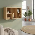 Nicho para Quarto Modulado Infinity Marrom Angelin