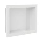 Nicho Parede Embutir Branco Cozinha Banheiro 30x40 Plástico