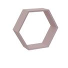 Nicho Prateleira Hexagonal Decoração Moderna 100% MDF