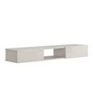 Nicho Rack Suspenso Sala Quarto 160cm Impacto 1.6 Patrimar Off White