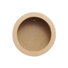 Nicho Redondo Simples 37x12 Mdf Madeira