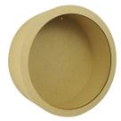 Nicho Redondo Simples 37x15 Mdf Madeira
