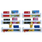 Nicho Revisteiro Para Biblioteca Infantil Prateleira De Brinquedos Combo 6un Mdf 55cm