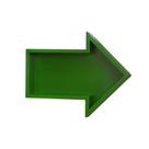Nicho Seta Verde Prateleira Decorativa para Quarto Infantil Menina Menino Organizador Mobília Decor