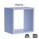 Nicho Simples Kids em MDF Azul Serenity 1,2x27x24,5x15cm - PratK