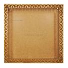 Nicho Simples Quadrado Borda Arabesco G 37x37x12 Mdf Madeira