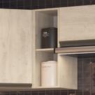 Nicho Superior 70x20x30cm Greta Móveis Bege Crema
