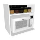 Nicho Suporte Micro Ondas Gabinete Multiuso Cozinha Temperos