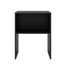 Nicho Suporte Prateleira Mesa Bebedouro MDF 90x45x30cm Preto Nicho Suporte Prateleira Mesa Bebedouro MDF 90x45x30cm Preto