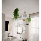 Nicho Suspenso para Divisória Apartamento Denver 80cm - Branco