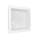 Nicho Texturizado Marmore Sintético Cozimax - 30x30cm - Branco Nicho Texturizado Marmore Sintético Cozimax - 30x30cm - Branco