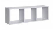 Nicho Triplo Branco 80X28X20Cm - Prat-K