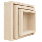 Nichos Para Quarto De Bebê E Decoração, enfeites, Kit C/ 3un - Nichos Para Quarto De Bebê E Decoração, enfeites, Kit C/ 3un -