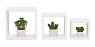 Nichos Para Quarto De Bebê E Decoração, Kit C/ 3uni 100% Mdf