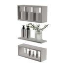 Nichos Prateleiras Decorativas França 40cm Branco para Banheiro Nichos Prateleiras Decorativas França 40cm Branco para Banheiro