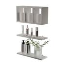 Nichos Prateleiras Decorativas Provença 40cm Branco para Banheiro Nichos Prateleiras Decorativas Provença 40cm Branco para Banheiro