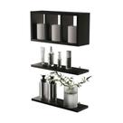 Nichos Prateleiras Decorativas Provença 40cm Preto para Banheiro Nichos Prateleiras Decorativas Provença 40cm Preto para Banheiro