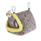 Nido para Pájaros MEWTOGO Invierno Cálido para Jaulas de Aves Medianas Gris Nido para Pájaros MEWTOGO Invierno Cálido para Jaulas de Aves Medianas Gris