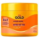Niely Gold Nutrição Incrível Creme Multifuncional 3 em 1 Óleo de Coco 430g