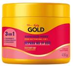 Niely Gold Reconstrução Potente Creme Multifuncional 3 em 1 Queratina 430g