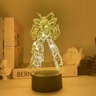 Night Light 3D Gundam USB Várias ilustrações para crianças