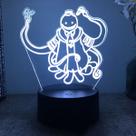 Night Light 3D LED Assassination Classroom Korosensei Anime