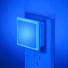 Night Light JandCase Blue Nightlight de 0,3 W com sensor de luz, pacote com 2