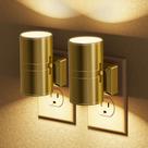 Night Light JandCase LED Night Lights, pacote com 2 unidades, 3000 K, branco macio