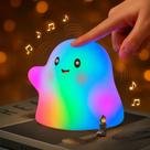 Night Light NextAng Halloween Ghost RGB para crianças com temporizador
