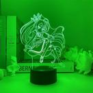 Night Light USB No Game No Life Shiro Figurine 3D Illusion