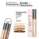 Nina Make Up Hyaluronic Matte Corretivo Líquido 4ml