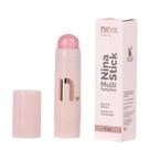 Nina makeup stick face multi funções luminous rose 8,5g
