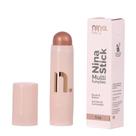Nina makeup stick face multi funções peach glow 8,5g