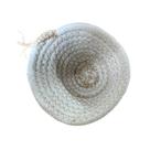 Ninho de Algodão Cru 8 x 5 cm Natural e Confortável NC Caieiras