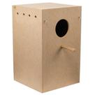 Ninho Madeira MDF Criar Ring Neck Rosela Lóris com Espia Externo Gancho Trava Gaiola Viveiro Criador Ninho Madeira MDF Criar Ring Neck Rosela Lóris com Espia Externo Gancho Trava Gaiola Viveiro Criador