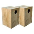 Ninho Vertical Em Madeira Para Grande Porte Psitacídeos Ring Neck 2 Unidades Ninho Vertical Em Madeira Para Grande Porte Psitacídeos Ring Neck 2 Unidades
