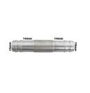 Nipe Conexão Emendar Mangueira Aluminio Adaptação 14mm 9/16