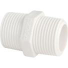 Nipel Roscável Branco 1/2" Plastilit