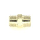 Niple 1/8 Npt X 1/8 Npt Macho Rosca Cônica Latão