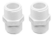 Niple 3/4 Pvc Roscável Tigre Kit Com 2 Unidades