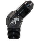 Niple Aeroquip 45 Graus Preto 1/8NPT x 3AN - Cód.8341