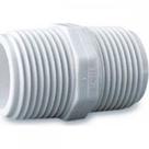 Niple Branco Amanco Rosca/Rosca 1/2'' X 1/2'' 11758 - Kit C/20