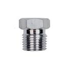 Niple de Aluminio para Conexão 6mm ORing Rosca 5/8 Niple de Aluminio para Conexão 6mm ORing Rosca 5/8