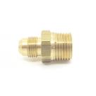 Niple De Redução Adaptador 1/2 Npt X 3/8 Sae Porca Cobre