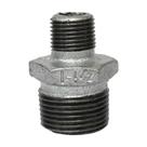 Niple de Redução Galvanizado 1" x 1/2" BSP