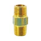 Niple Duplo Latão NPT 1/4 x 1/4 Macho Roscável