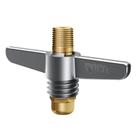 Niple latao/zamac borb.5/8 x 1/8 reg.gas