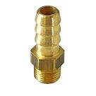 Niple para Mangueira Latão 1/8" NPT Macho x 1/4" BM